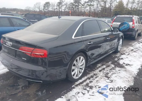 2017 Audi A8 L 3.0T from USA, damaged, VIN WAU44AFD1HN019867